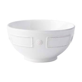 Juliska Berry & Thread French Panel Cereal/Ice Cream Bowl White
